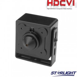 HD-CVI slapta kamera, 2MP 1/2.8" STARLIGHT sensor., pinholinis objektyvas 2.8mm. 103°, WDR