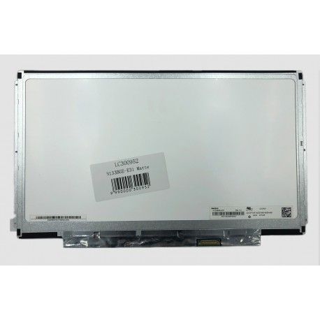 Matrica 13.3“ 1366x768 HD, LED, SLIM, matinis, 30pin (dešinė), A+