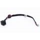 Power jack with cable, TOSHIBA Satellite L350, L350D, L355