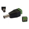 Power male connector 5.5x2.1, 10pcs