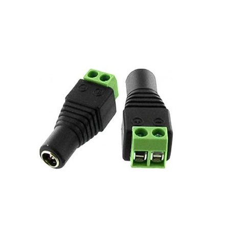 Female DC jack Connector plug 2.1mmx5.5mmį 10pcs