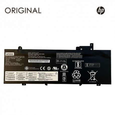 Notebook battery LENOVO L17L3P71, 4920mAh, Original
