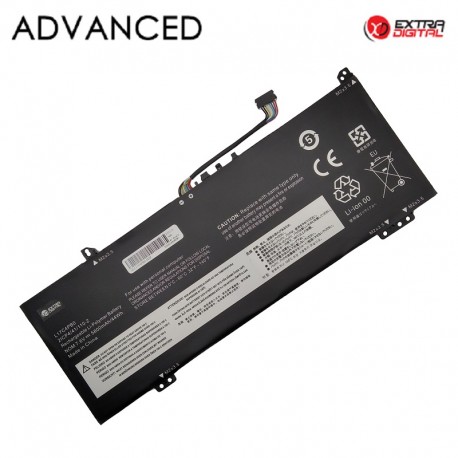Notebook battery LENOVO L17C4PB0, 5800mAh, Extra Digital Advanced