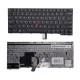 Keyboard LENOVO Thinkpad E470, with trackpoint, US
