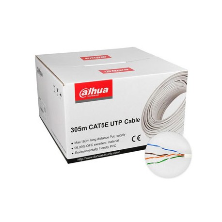 Dahua Indoor CAT5 UTP Cable 1x305m PFM920I-5EUN