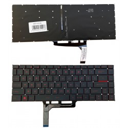 Keyboard MSI GF63 with red backlit (US)