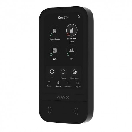 Ajax Wireless keypad with touch screen (Black)