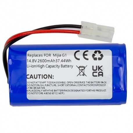 Battery for XIAOMI Mijia G1, 14.8V, 2.6Ah, Li-ion