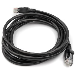Cable Cat5E UTP, 2m, black