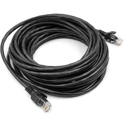 Cable Cat5E UTP, 7.5m, black