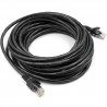 Cable Cat5E UTP, 7.5m, black