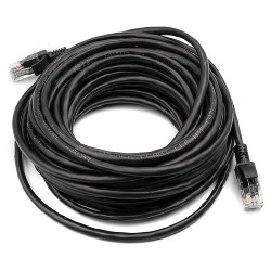 Cable Cat5E UTP, 10m, black