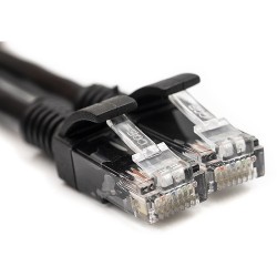 Cable Cat5E UTP, 25m, black