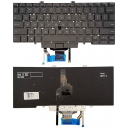 Keyboard DELL Latitude 5400, with trackpoint