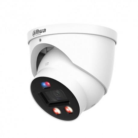 IP kamera HDW3449H-AS-PV-PRO 3.6mm. 4MP FULL-COLOR. IR+LED pašvietimas iki 30m. 3.6mm 95°. SMD, IVS