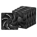 ARCTIC P14 PRO PWM PST High-Performance Fans x5, 4-pin, 140mm, black