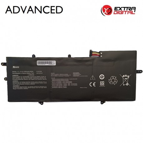 Nešiojamo kompiuterio baterija ASUS C31N1538, 4350mAh, Extra Digital Advanced