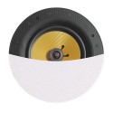 8” 2-Way Ceiling Speaker, white