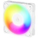ARCTIC P12 PRO Reverse PWM PST A-RGB korpuso ventiliatorius, 4-pin, 120mm, baltas