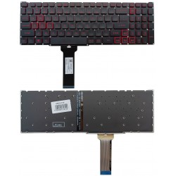 Keyboard ACER: Nitro 5 Gaming AN515-54, AN515-55, AN715-51 with backlight
