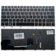 Keyboard HP Elitebook 730, 735, 830 G5/G6, with backlight and trackpoint