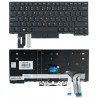 Klaviatūra LENOVO Thinkpad P14s, su pašvietimu ir "trackpoint", US