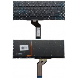 Keyboard ACER: Predator Triton PT515-51, PT515-52, with RGB backlight, US
