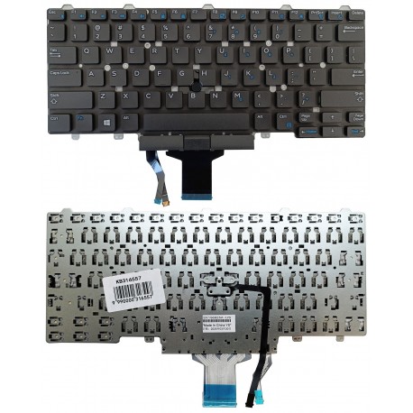 Keyboard DELL Latitude E3340 E5450 E7450, with trackpoint, US