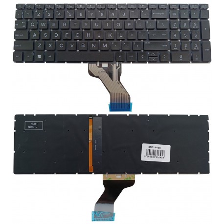Klaviatūra HP Pavilion 15-CX, 15-DS, su pašvietimu, US