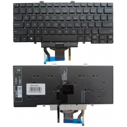 Keyboard DELL Latitude 5400, 5401, 5410, 5411, with backlight and trackpoint, US