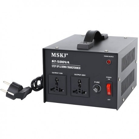 Voltage Transformer 110VAC-220VAC/ 220VAC-110VAC, 500VA