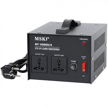 Voltage Transformer 110VAC-220VAC/ 220VAC-110VAC, 1000VA