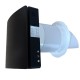 Recuperator for thin Wall, Single-Room upto 46m2, with CO2 Sensor, Wi-Fi, Tuya, black