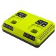 Power Tool Battery Charger RYOBI P117, 18V, 3A, Li-ion