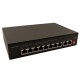 PoE switch 8ch 1000Mbps +2G uplink