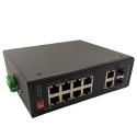 PoE Switch 10 Ports 1000M with 2 SFP Ports 1000M