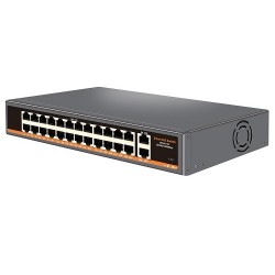 PoE switch 24ch 100Mbps +2G uplink