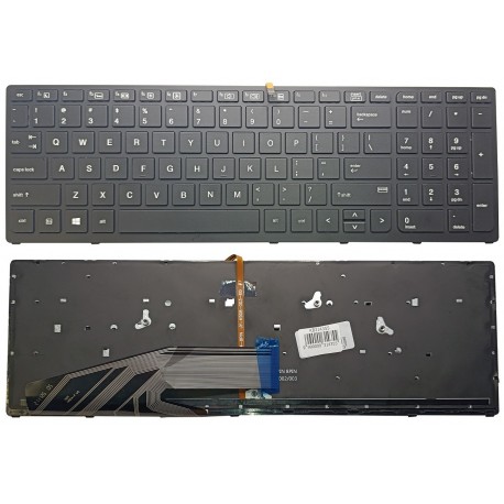 Keyboard HP ZBook 15 G3, G4, 17 G3, G4 (US) with backlight