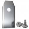 Automatinės vejapjovės peiliukai, 35x18x0.75 mm, 30vnt.