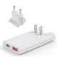 Kelioninis kroviklis CHOETECH GaN USB-C, USB-A: 67W, PD