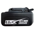 Power Tool Battery MAKITA BL1860B, 18V, 6Ah, Li-ion, USB Type-C