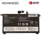 Nešiojamo kompiuterio baterija LENOVO 01AV493, 2000mAh, Extra Digital Advanced