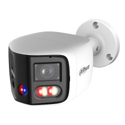 IP kam. AI 6+6MP cilindr. 180 laipsnių STARLIGHT, IR+LED pašviet. iki 30m, 12MP(5000x2500)20fps, 2.8