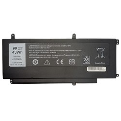 Nešiojamo kompiuterio baterija DELL D2VF9, 3840mAh, Power Plant
