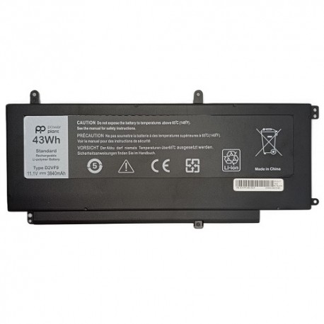 Notebook Battery DELL D2VF9, 3840mAh, Power Plant