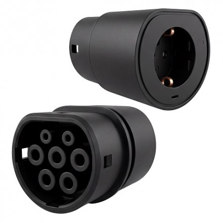 Elektromobilio iškrovimo adapteris Type 2 (Female), 16A - EU lizdas