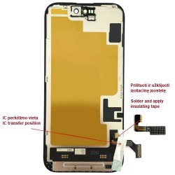Display for iPhone 15, LTPO Soft OLED, 60Hz