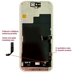 Display for iPhone 15 Pro, LTPO Soft OLED, 120Hz