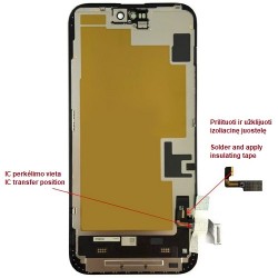 Display for iPhone 15 Plus, LTPO Soft OLED, 60Hz
