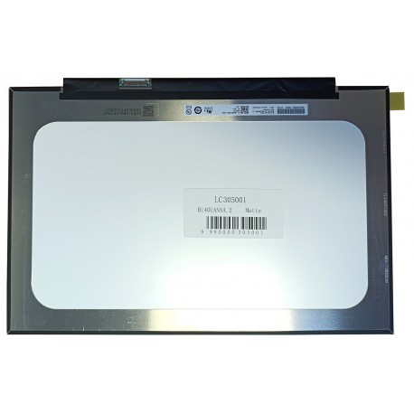 Notebook screen 14.0", 1920x1200, 60Hz, matte, 30pin (right), IPS